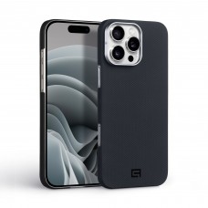 Чехол накладка ArmorStandart BlackIcon Aramid Plain MagCase для Apple iPhone 16 Pro Max Black (ARM90170)