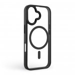 Чехол накладка ArmorStandart TPU Unit MagCase для Apple iPhone 17 Black + Orange Button Set (ARM90579)