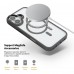 Чехол накладка ArmorStandart TPU Unit MagCase для Apple iPhone 17 Black + Orange Button Set (ARM90579)