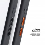 Чехол накладка ArmorStandart TPU Unit MagCase для Apple iPhone 17 Black + Orange Button Set (ARM90579)