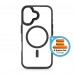 Чехол накладка ArmorStandart TPU Unit MagCase для Apple iPhone 17 Black + Orange Button Set (ARM90579)