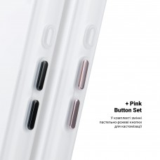 Чехол накладка ArmorStandart TPU Unit MagCase для Apple iPhone 17 Matte Clear Silver + Pink Button Set (ARM90580) Чехол накладка ArmorStandart TPU Unit MagCase для Apple iPhone 17 Matte Clear Silver + Pink Button Set (ARM90580)