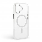 Чехол накладка ArmorStandart TPU Unit MagCase для Apple iPhone 17 Matte Clear Silver + Orange Button Set (ARM90581) Чехол накладка ArmorStandart TPU Unit MagCase для Apple iPhone 17 Matte Clear Silver + Orange Button Set (ARM90581)