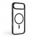 Чехол накладка ArmorStandart TPU Unit MagCase для Apple iPhone 17 Air Black + Orange Button Set  (ARM90582)