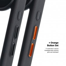 Чехол накладка ArmorStandart TPU Unit MagCase для Apple iPhone 17 Air Black + Orange Button Set (ARM90582) Чехол накладка ArmorStandart TPU Unit MagCase для Apple iPhone 17 Air Black + Orange Button Set (ARM90582)