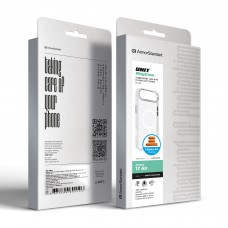 Чехол накладка ArmorStandart TPU Unit MagCase для Apple iPhone 17 Air Matte Clear Silver + Orange Button Set (ARM90583) Чехол накладка ArmorStandart TPU Unit MagCase для Apple iPhone 17 Air Matte Clear Silver + Orange Button Set (ARM90583)