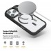 Чехол накладка ArmorStandart TPU Unit-C MagCase для Apple iPhone 17 Pro Black + Orange Button Set (ARM90585)