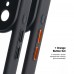 Чехол накладка ArmorStandart TPU Unit-C MagCase для Apple iPhone 17 Pro Black + Orange Button Set (ARM90585)