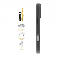 Чехол накладка ArmorStandart TPU Unit-C MagCase для Apple iPhone 17 Pro Max Black + Orange Button Set (ARM90589)