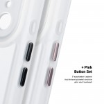 Чехол накладка ArmorStandart TPU Unit-C MagCase для Apple iPhone 17 Pro Max Matte Clear + Pink BS (ARM90591)