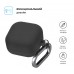 Чехол ArmorStandart TPU Hang для кейса наушников Samsung Buds 4 / 4 Pro Black (ARM90918)