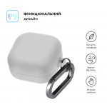 Чехол ArmorStandart TPU Hang для кейса наушников Samsung Buds 4 / 4 Pro White (ARM90923)