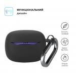 Чехол ArmorStandart TPU Hang для кейса наушников JBL Tune Buds 2 Black (ARM90998) Чехол ArmorStandart TPU Hang для кейса наушников JBL Tune Buds 2 Black (ARM90998)