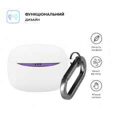 Чехол ArmorStandart TPU Hang для кейса наушников JBL Tune Buds 2 White (ARM90999)