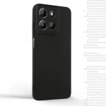 Чехол накладка TPU Armorstandart Matte Slim Fit для Motorola G17 4G / G17 Power 4G Camera cover Black (ARM91056)