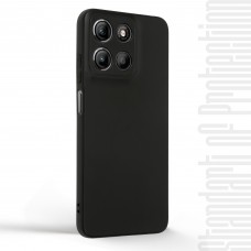 Чехол накладка TPU Armorstandart Matte Slim Fit для Motorola G17 4G / G17 Power 4G Camera cover Black (ARM91056)