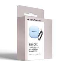 Чехол ArmorStandart TPU Hang для кейса наушников Xiaomi Redmi Buds 8 Lite / Redmi Buds 6 Lite Light Blue (ARM91105)