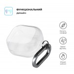 Чехол ArmorStandart TPU Hang для кейса наушников Samsung Buds 4 / 4 Pro Clear (ARM91194)