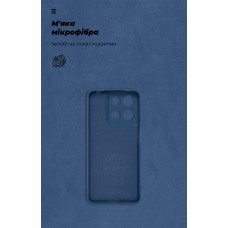 Чехол накладка ArmorStandart TPU ICON для Motorola G17 4G / G17 Power 4G Camera cover Dark Blue (ARM91307)