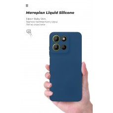 Чехол накладка ArmorStandart TPU ICON для Motorola G17 4G / G17 Power 4G Camera cover Dark Blue (ARM91307)