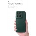 Чехол накладка ArmorStandart ICON для Motorola G77 5G Camera cover Dark Green (ARM91388)