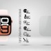 Гидрогелевая пленка ArmorStandart Matte для Apple Watch 10 46mm 6 шт. (ARM91990)