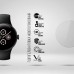 Гидрогелевая пленка ArmorStandart Matte для Google Pixel Watch / Pixel Watch 2 41mm 6 шт. (ARM92040)