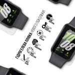 Гидрогелевая пленка ArmorStandart Matte для Samsung Watch Fit 3 6 шт. (ARM92107)