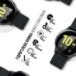 Гидрогелевая пленка ArmorStandart Matte для Samsung Watch Active 2 Aluminum 44 mm 4 шт. (ARM92110)