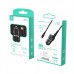 АЗУ SkyDolphin SZ02L Aluminium 2USB 2.4A Black (AZP-000071) + кабель Lightning