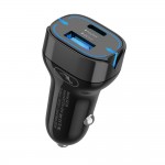 Автомобильное зарядное устройство SkyDolphin SZ19 PD 20W 1USB 1Type-C 3.4A QC3.0 Black (AZP-000102)