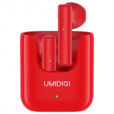Наушники гарнитура вкладыши Bluetooth 5.1 Umidigi AirBuds U Red