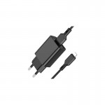 Сетевое зарядное устройство Borofone BA68A 1USB 2.1А Black (BA68ALB) + кабель USB-Lightning Сетевое зарядное устройство Borofone BA68A 1USB 2.1А Black (BA68ALB) + кабель USB-Lightning