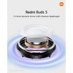 Наушники гарнитура вакуумные Bluetooth 5.3 Xiaomi Redmi Buds 5 Black (BHR7627GL)_