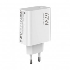Сетевое зарядное устройство Xiaomi PD 67W 1USB Hyper Combo + Cable USB-Type-C White (BHR9465EU)