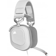 Наушники гарнитура накладные проводные Corsair HS80 RGB USB Headset White (CA-9011238-EU)
