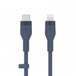 Кабель Belkin BoostCharge Flex Type-C-Lightning 2m Blue (CAA009bt2MBL) OEM