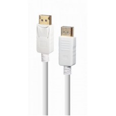 Кабель Cablexpert DisplayPort-DisplayPort V 1.2 (M/M) 1.8m White (CC-DP2-6-W)