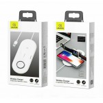 Безпроводное зарядное устройство Usams US-CD119 2in1 10W White (CD119WH01)