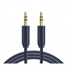 Кабель Audio AUX Cabletime 3.5мм-3.5мм 1m Black 3-pin (CF15H)