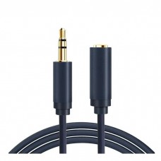 Удлинитель Audio Cabletime 3.5мм-3.5мм 1.5m Black 3-pin (CF16J)