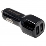 Автомобильное зарядное устройство Grand-X 2USB 3.4A Black (CH-28)