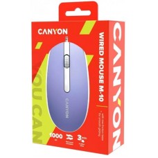 Мышь Canyon M-10 USB Mountain Lavender (CNE-CMS10ML)