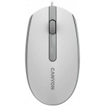 Мышь Canyon M-10 USB White Grey (CNE-CMS10WG)