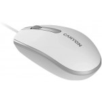 Мышь Canyon M-10 USB White Grey (CNE-CMS10WG)