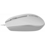 Мышь Canyon M-10 USB White Grey (CNE-CMS10WG)