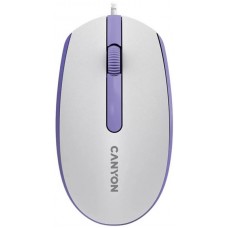 Мышь Canyon M-10 USB White Lavender (CNE-CMS10WL)