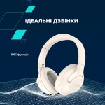 Наушники накладные Bluetooth Canyon OnRiff 10 ANC Beige (CNS-CBTHS10BG)