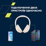 Наушники накладные Bluetooth Canyon OnRiff 10 ANC Beige (CNS-CBTHS10BG)