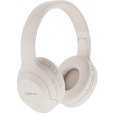 Наушники гарнитура накладные Bluetooth 5.1 Canyon BTHS-3 Beige (CNS-CBTHS3BE)